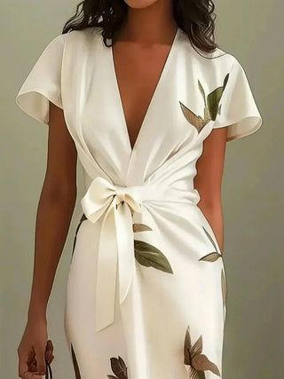Alba™ | Elegantes Wickelkleid