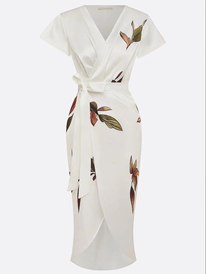 Alba™ | Elegantes Wickelkleid