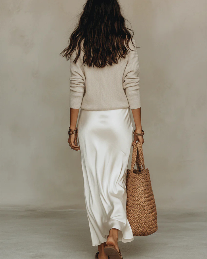 Modernes Midi Kleid