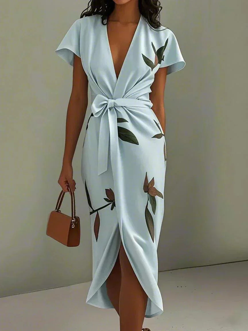 Alba™ | Elegantes Wickelkleid
